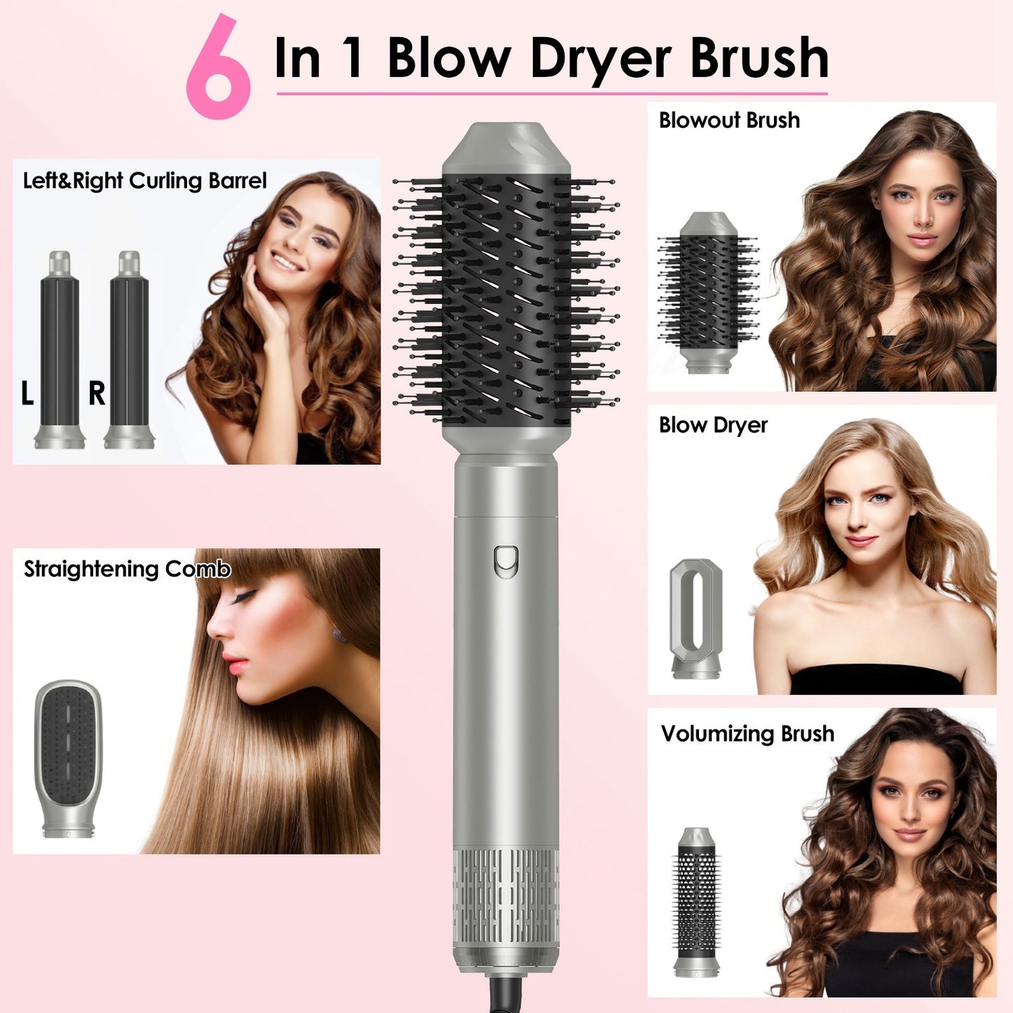 6 In 1 Hot Air Styler