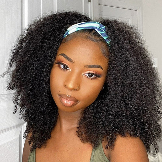 Effortless Curls – Throw-On & Go Headband Wig